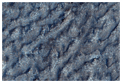 Possible Aeolian Etching in Ultimi Lobe Area of South Polar Layered Deposit