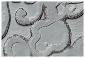 Surface of South Polar Residual Ice