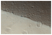 Uranius Patera Caldera South Wall