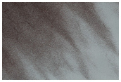 Dark Unit Beneath Ice in South Polar Region