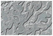 White Carbon Dioxide Landforms