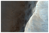 Region with Many Exposed Layers and Possible Tilted Layers