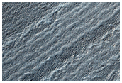South Polar Layered Deposits Near Mars Polar Lander Site