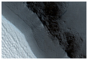 Scarp on Olympus Mons