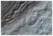 Deeply-Penetrating Structure within Polar Layered Deposits