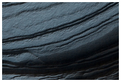Layers at the Head of Chasma Australe