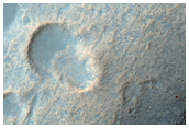 Ridge in Hesperia Planum