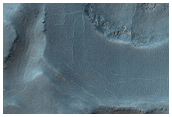 Dome-Like Landform Inside Rim of Barnard Crater Near Amphitrites Patera