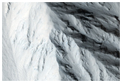 Olympus Mons Basal Scarp Exposure