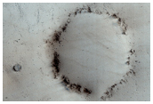 Schiaparelli Crater Rim
