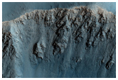 Terra Tyrrhena Hydrated Crater