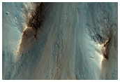 Ganges Chasma Landslide