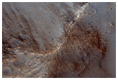 Hydaspis Chaos Crater Periphery