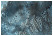 Central Peak of Large Crater in Hesperia Planum