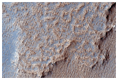 Sample Lava Plains in South Tharsis Region