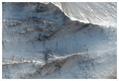 Exposed Faults in Coprates Chasma Wall