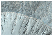 Gullies in Recent Impact Crater in Terra Sirenum