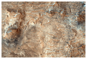 Exposure of Light-Toned Layered Rocks