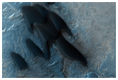 Large Unusual Crater in Meridiani Region