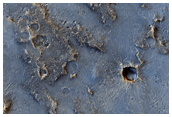 Proposed MSL Rover Landing Site - Meridiani Crater Lake