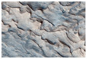 Layering in Becquerel Crater