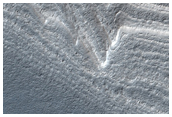 Basal Exposure of South Polar Layered Deposits