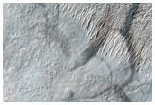Rough Textured Crater Floor