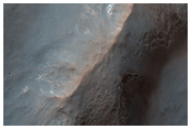 Possible MSL Rover Landing Site - Ariadnes Colles