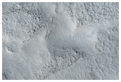 Fretted Terrain Hills in Nilosyrtis Mensae