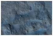Possible Collapse Feature in Impact Crater Ejecta