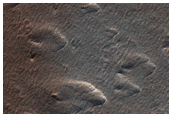 Impact Craters and Dark Units on Northern Flank of Alba Patera