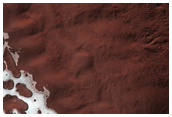Exposure of  High-Latitude Polar Layered Deposits Not Well Observed
