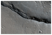 Small Volcano West of Olympus Mons