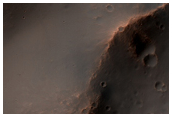 Bright Layers in Columbus Crater