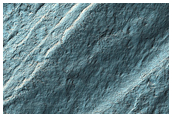 South Polar Layered Deposits Near Head of Chasma Australe