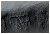 Fracture in Mangala Fossae