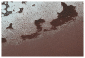 Exposure of South Polar Layered Deposits