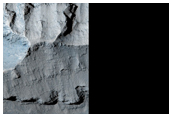 Walls and Floor of Valley in Noctis Labyrinthus