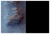 Channel in Ancient Highlands of the Northern Edge of Hesperia Planum