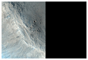 Intracrater Landslide in Maja Valles