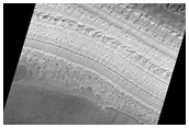 Exposure of South Polar Layered Deposits