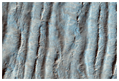 Exposure of South Polar Layered Deposits