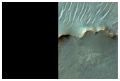 Deposits in Crater Interior