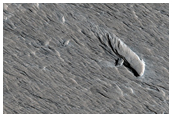 Tharsis Region Terrain Boundary