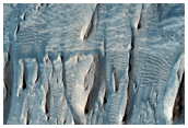 Layered Deposits in Hebes Chasma