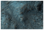 Eroded Remanant of Bedrock Exposed in Central Uplift