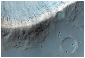 Well-Preserved 7-Kilometer Diameter Unnamed Crater