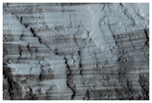 Spatter Cone Row South of Ascraeus Mons