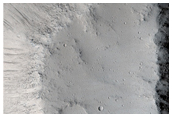 Flow through A Narrow Section of the Northern Branch of Kasei Valles