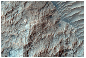Olivine-Rich Bedrock Exposed of Pit Crater Floor
